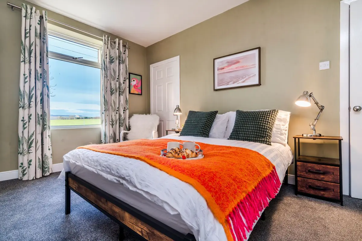 Comfortable room at a Seize The Stay property